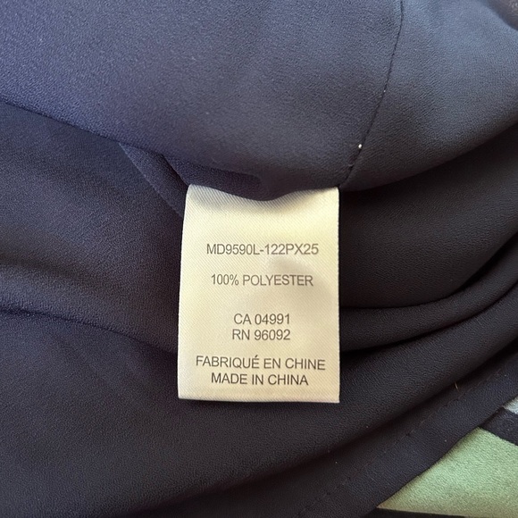 Caroline Belle Striped Pleated Dress - Picture 11 of 13